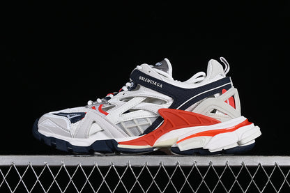 Balenciaga Track.2 White/Blue-Red