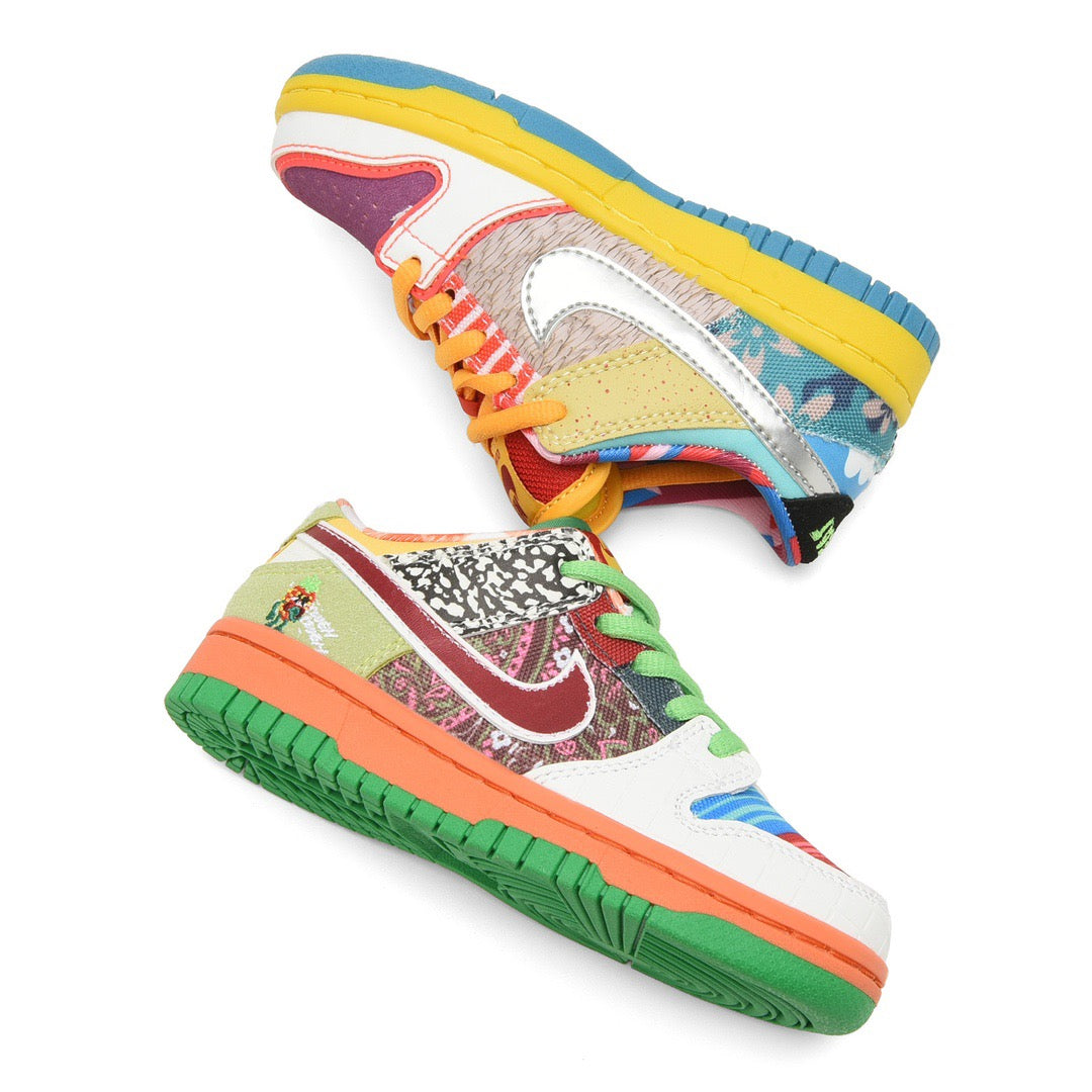 Kids Nike Dunk Low What The Paul