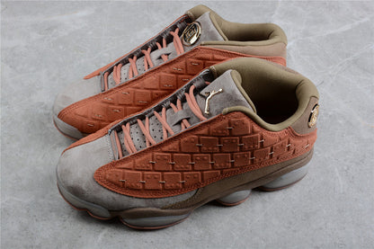 Air Jordan Retro 13 Low X Clot  NRG Terracotta/Sepia Stone-Canteen