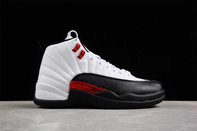 Air Jordan Retro 12 Red Taxi White-Black