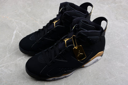 Air Jordan Retro 6  Defining Moments 2020 Black/Metallic-Gold