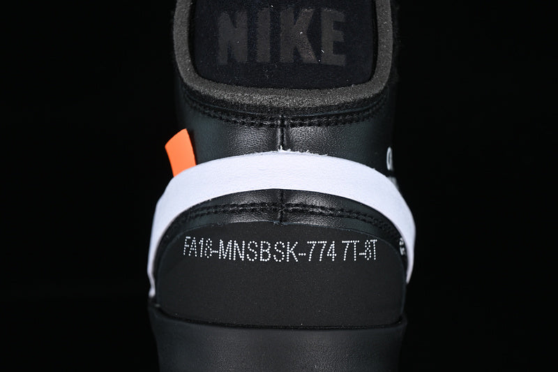 NK Blazer MID X Off White All Hallows EVE White/Black-Grey