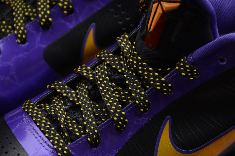 Nike Kobe 5 X Lakers Black Del Sol-Varsity Purple