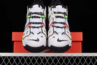 Air More Uptempo 96 Culture Of The Game White-Multi Color