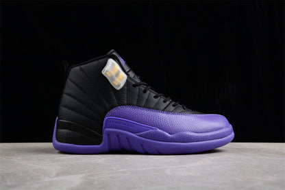 Air Jordan Retro 12 Black/Flied Purple