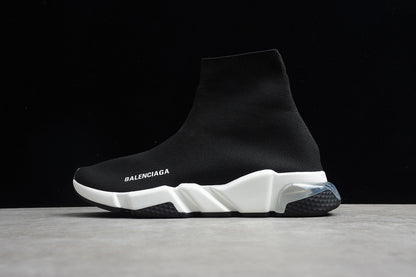 Balenciaga Speed Black/White-Clear