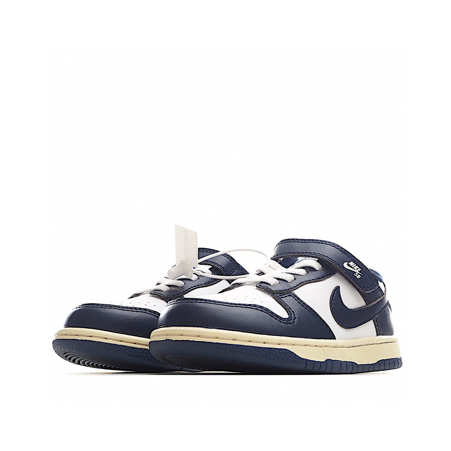 Kids Nike Dunk Low Navy Blue