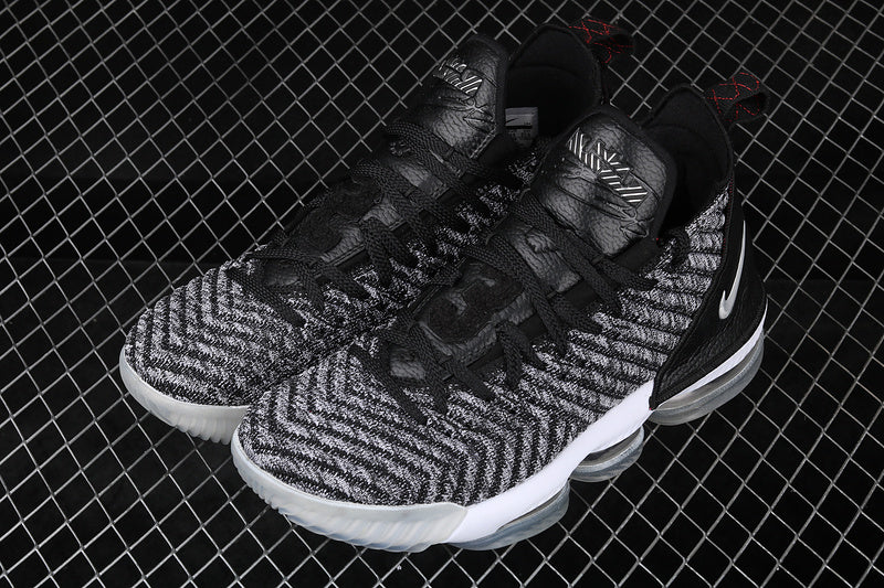 Nike LeBron 16 EP Oreo Black Metallic Silver