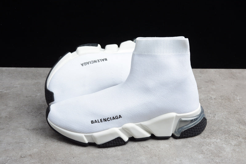 Balenciaga Speed White/Black-Clear