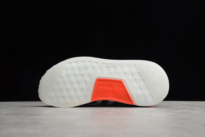 Adidas NMD Cloud White/Core Black-Orange