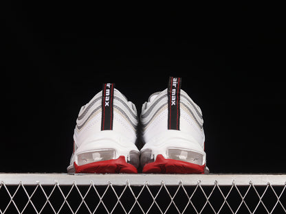 Air Max 97 White/Varsity Red-Particle Grey