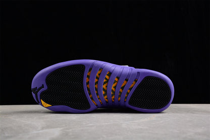 Air Jordan Retro 12 Black/Flied Purple