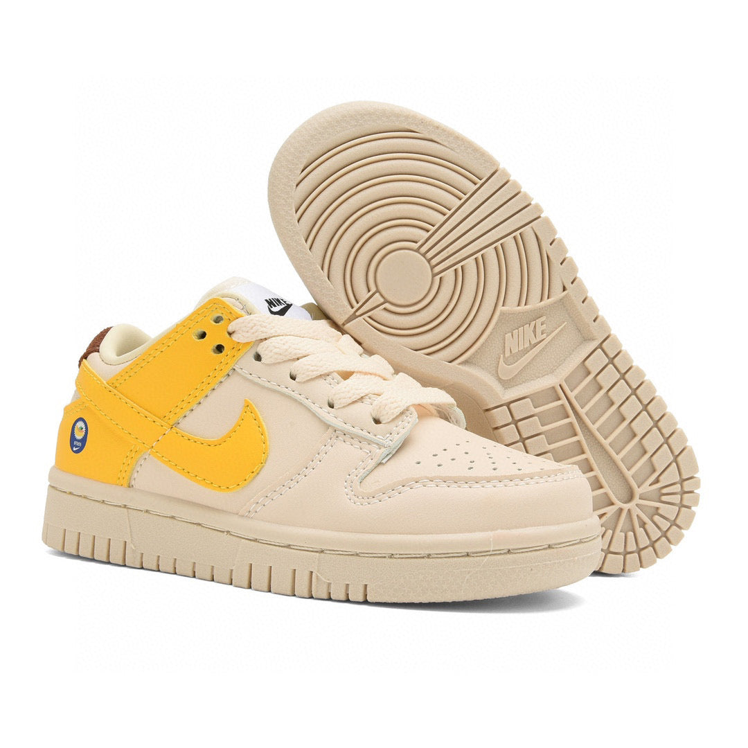 Kids Nike Dunk Low Banana Cream