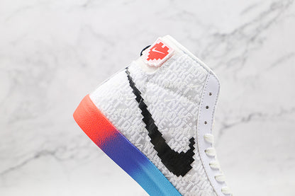 NK Blazer MID 77 Vintage Have A Good Game White/Bright Crimson-Black