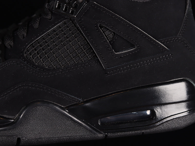 Air Jordan Retro 4 Black Cat 2020 Black-Light Graphite