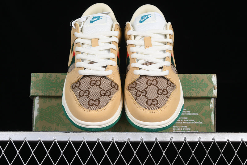 Sb Dunk X Gucci Brown/Green-Red