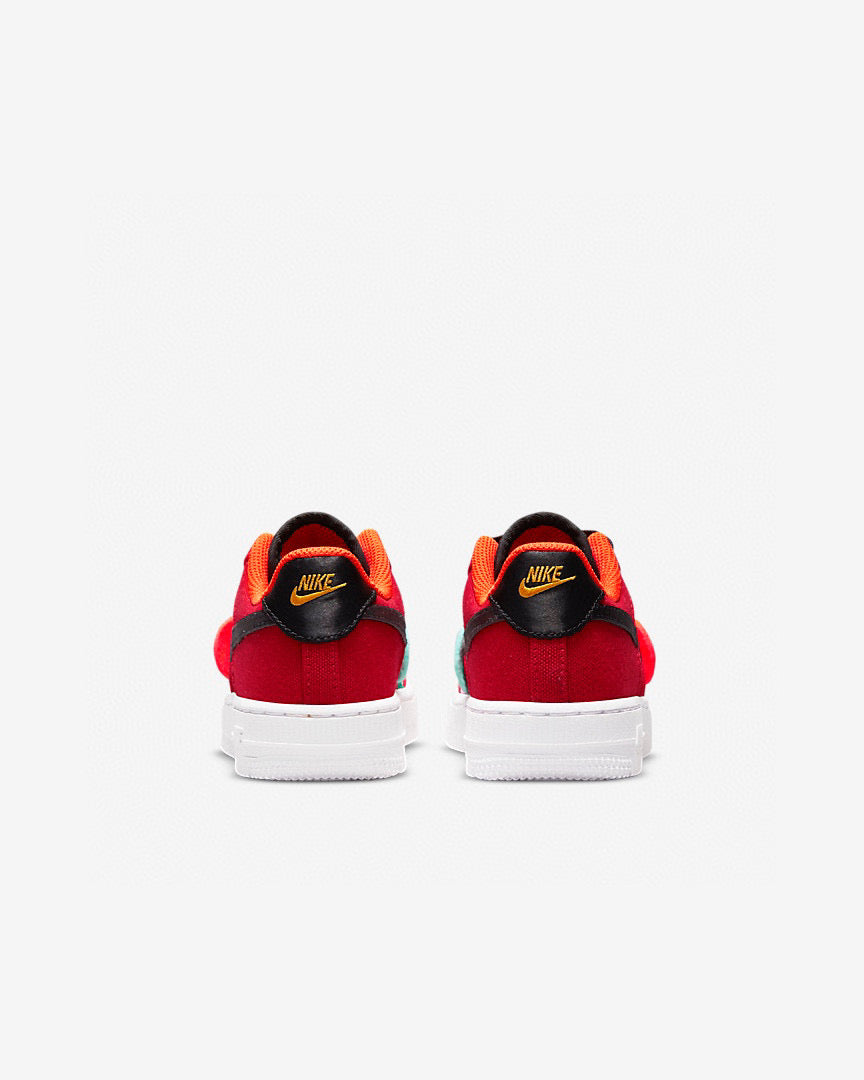 Kids Nike Air Force One Low 07 LV8 Chinese New Year University Red