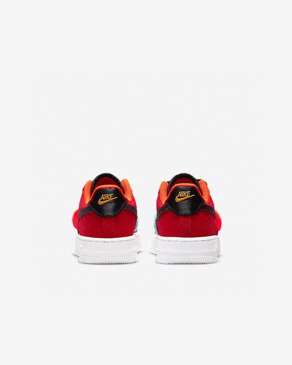 Kids Nike Air Force One Low 07 LV8 Chinese New Year University Red