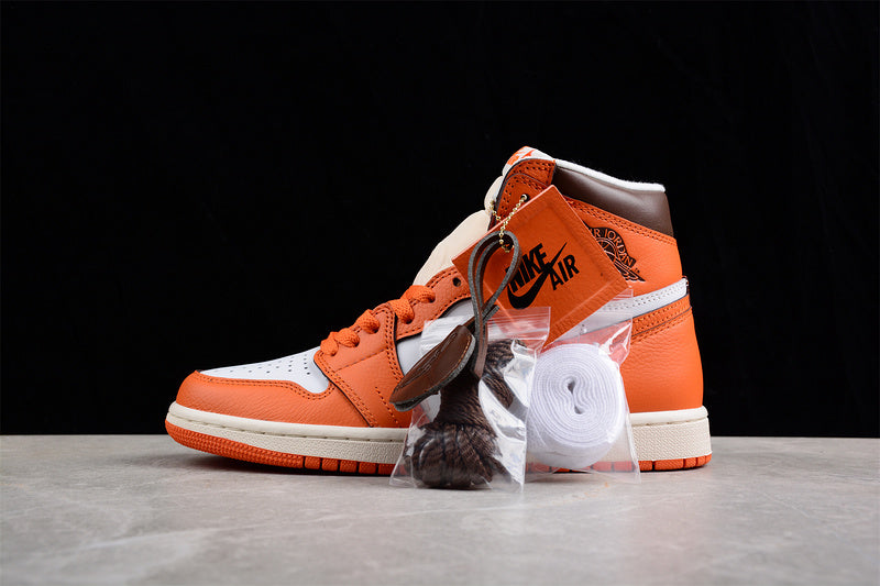 Air Jordan Retro 1 High OG Starfish/Cacao Wow-White