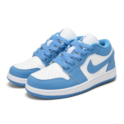 Kids Air Jordan 1 Low 'White Sky Blue'