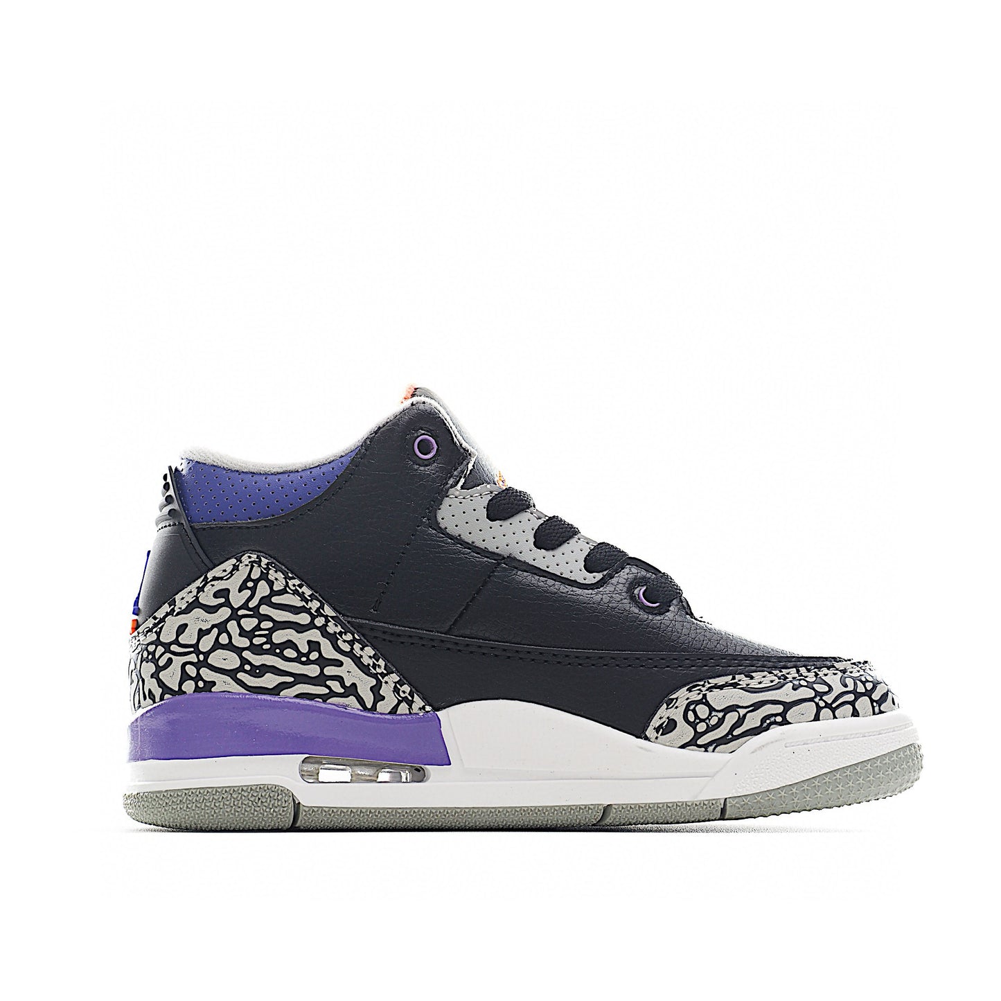 Kids Air Jordan Retro 3 'Court Purple'