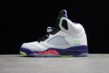 Air Jordan Retro 5 Alternate Bel Air White/Black-Purple