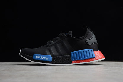 Adidas NMD R1 Core Black/Blue-Lush Red