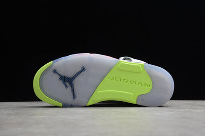 Air Jordan Retro 5 Alternate Bel Air White/Black-Purple