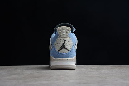 Air Jordan Retro 4 University Blue Tech Grey