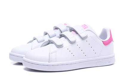 Kids Adidas Originals X Stan Smith Comfort White Pink