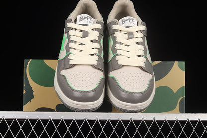 A BATHING APE® Sk8 Court Sta 'Grey Green'