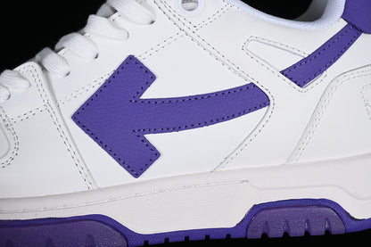 Off-White Out Of Office Calf Leather 'White Purple'