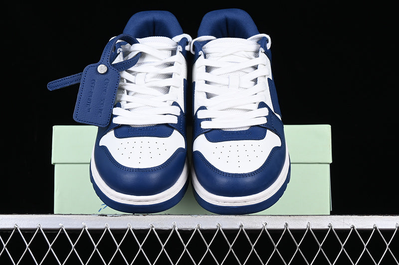 Off-White Out of Office 'OOO' Low Tops Dark Blue White