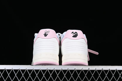 Off-White Out of Office OOO Low Tops White Pink 2023