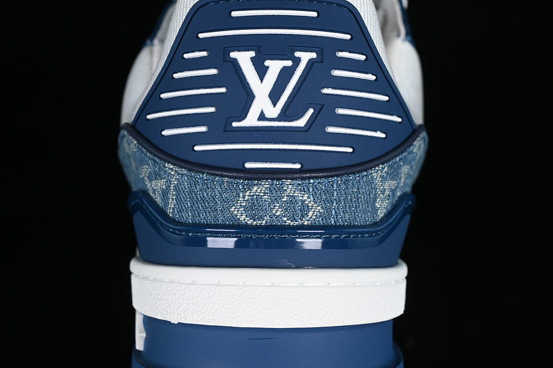 Louis Vuitton Trainer Monogram Denim Black-White