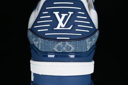 Louis Vuitton Trainer Monogram Denim Black-White