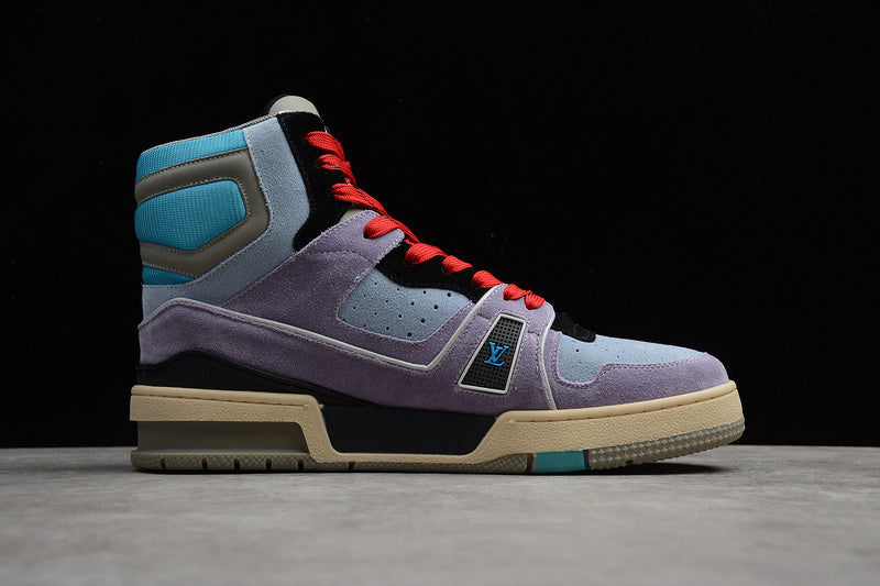 Louis Vuitton Trainer Sneaker Boot Purple