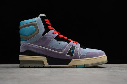 Louis Vuitton Trainer Sneaker Boot Purple