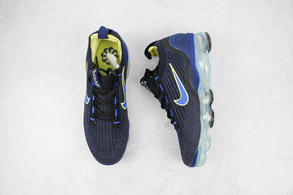 Air Vapormax 2021 Flyknit Obsidian/Light Lemon-Twist/Racer Blue-Black