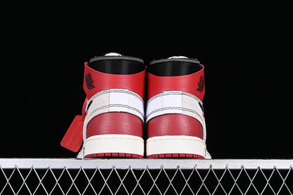 Air Jordan Retro 1 High X Off White Chicago Varsity Red/White-Black