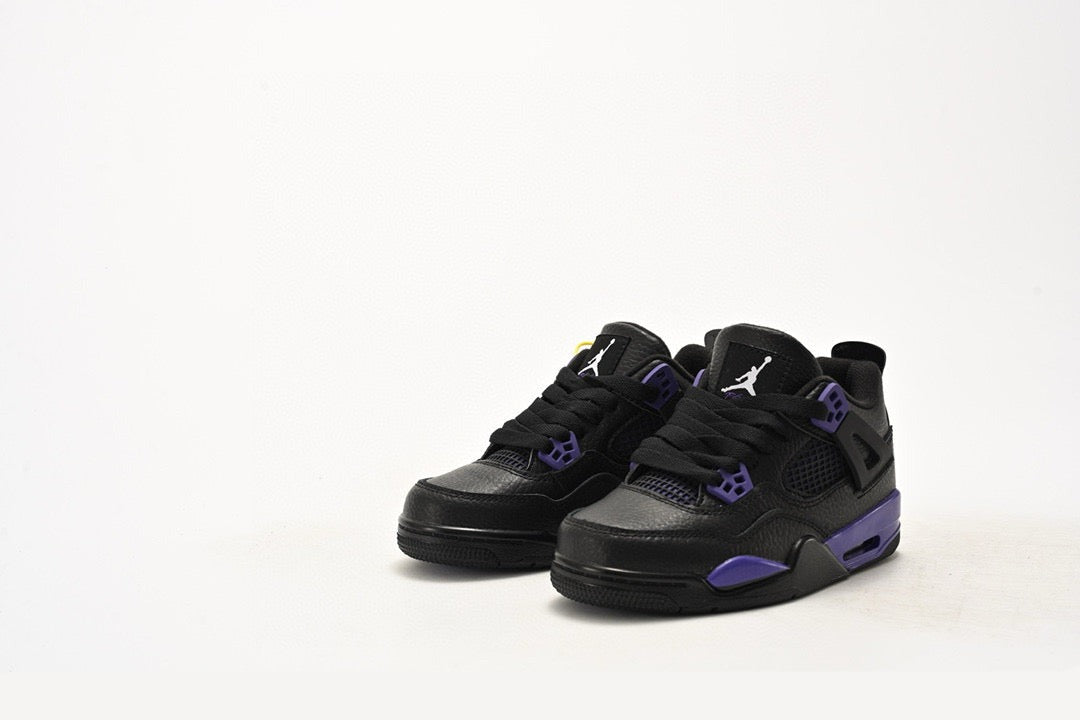 Kids Air Jordan Retro 4 'Thunder Purple'