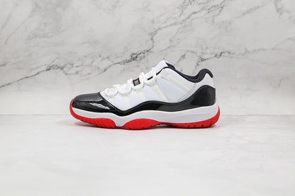 Air Jordan Retro 11 Low White/Black-True Red