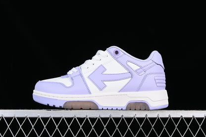 Off-White Out Of Office Calf Leather  Lilac Purple