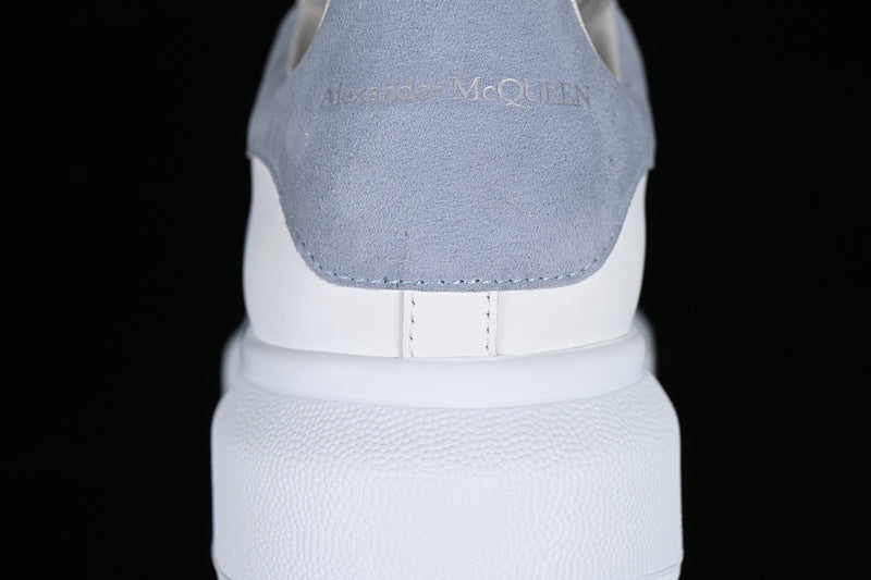 Alexander McQueen Oversized White-Light Blue