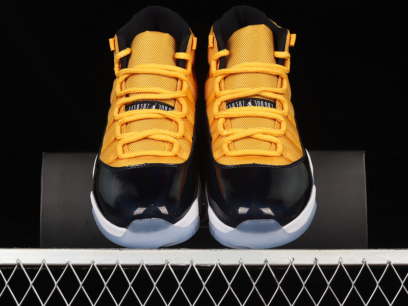 Air Jordan Retro 11 Black/Yellow-White