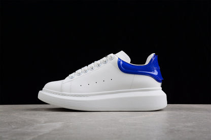 Alexander McQueen Oversized White-Gloss Blue