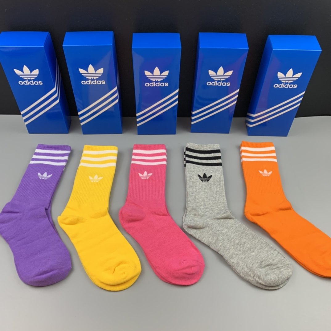 Adidas High  Socks 5 Pack