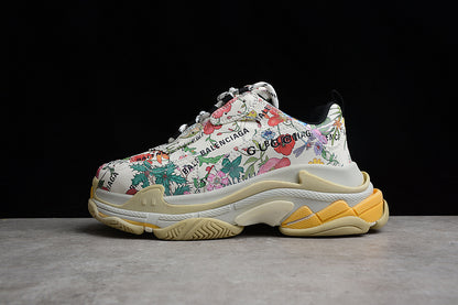 Balenciaga Triple S X Gucci 'The Hacker Project' Flora Print