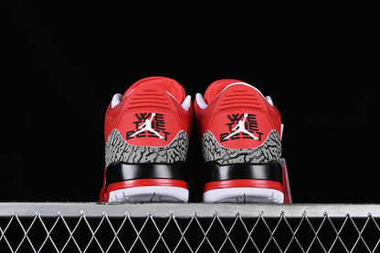 Air Jordan Retro 3 XDJ Khaled Red/Black-Grey