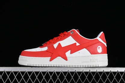 BAPE Bapesta Os Ladies 'White Red'